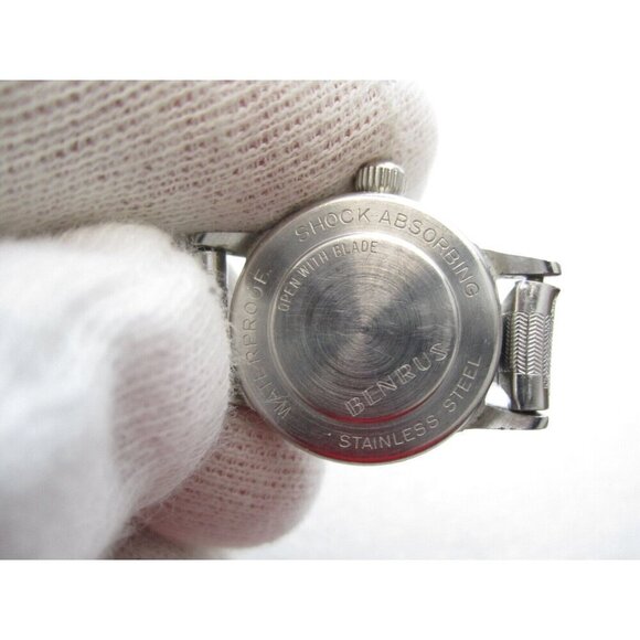 Vtg Women Benrus Hand Wind Analog 20mm Round Watch (H541) main image 4